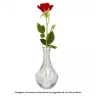 VASO DE VIDRO PUMPKIN 9,5CMX9,5CMX17CM - REF.220565