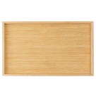 BANDEJA DE BAMBU NATURE 22CMX14CMX2,5CM - REF. 221772