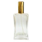 FRASCO DE VIDRO C/ SPRAY DOURADA 100ML - REF.3166DO