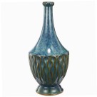 VASO CERAMICA AZUL -  REF. 12624
