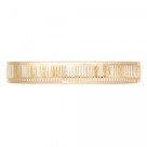 BANDEJA DE METAL OVAL C/ ESPELHO BERLIN DOURADA 26CMX12CMX5CM - REF.220778