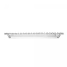 BANDEJA RETANG. DE CRISTAL CORACAO 30X13X3CM - REF. 1704