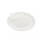 BANDEJA  DEC.  DE CRISTAL DE CHUMBO LEAF 20,5X17X2,5CM - REF.7242 B
