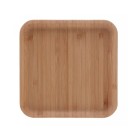 BANDEJA DE BAMBU SQUARE 17X17X1,5  - REF.1358