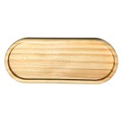 BANDEJA DE MADEIRA OVAL 30CM - REF.B3012