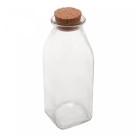 POTE DE VIDRO C/ ROLHA 210ML - REF.2887