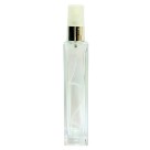 VIDRO CRISTAL TORRE LISO C/ VALVULA PRATA 50 ML R.18/410