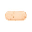 BANDEJA OVAL NATURE 20CMX10CMX1,5CM BAMBU - REF. 221135
