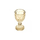 TAÇA  DE VIDRO AMBAR METALIZADO DIAMOND 60ML - REF. 2967