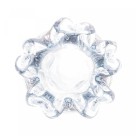 VASO DE VIDRO MURANO ITALY AZUL 13CMX14,5CM - REF. 4820